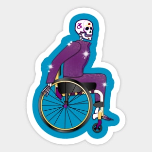 Sugar Skull Roller Sticker